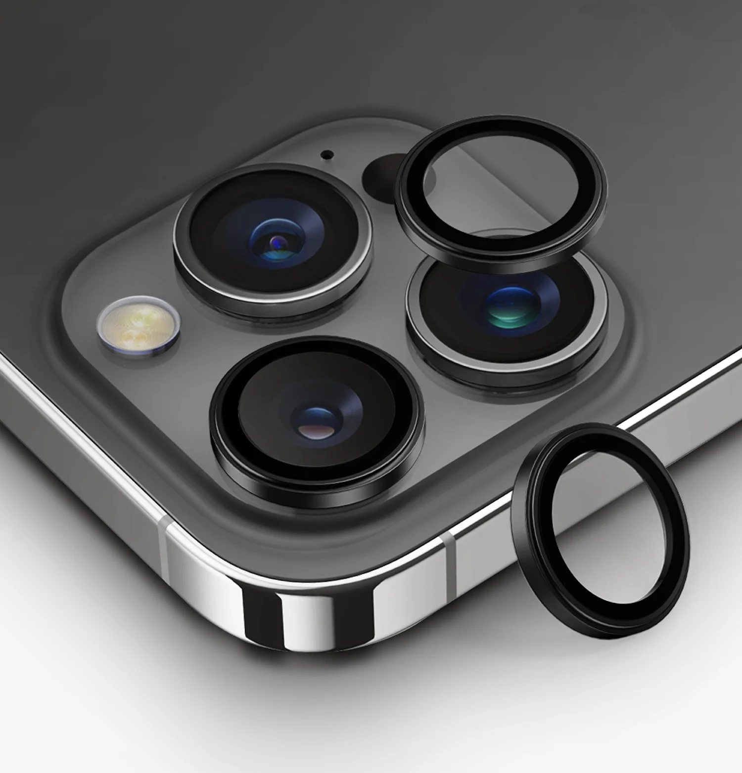 Metal Ring Camera Lens Protector For iPhone 14 Series - Image 7